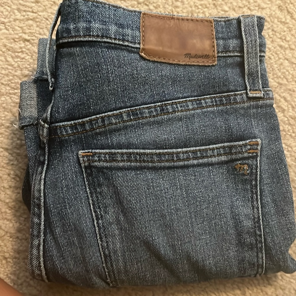 Madewell High rise slim Boyjean